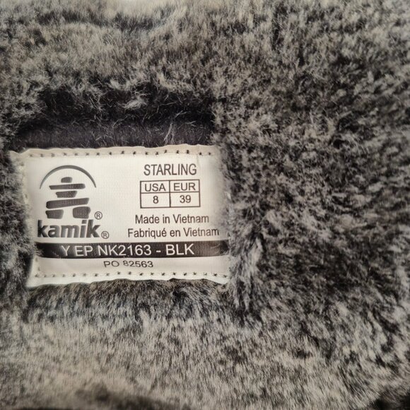 NWOT Women's Kamik Starling 22F/-30 Winter Tall  fur- lined boots, Sz US 8/ 39, - Picture 10 of 10